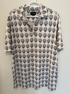 Chase 54 Alien Head Perfomance Golf Polo in Size M